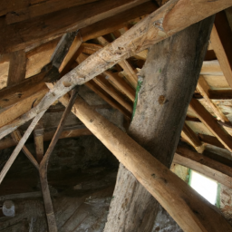 La charpente bois : techniques et savoir-faire du charpentier à Conde-sur-l'Escaut